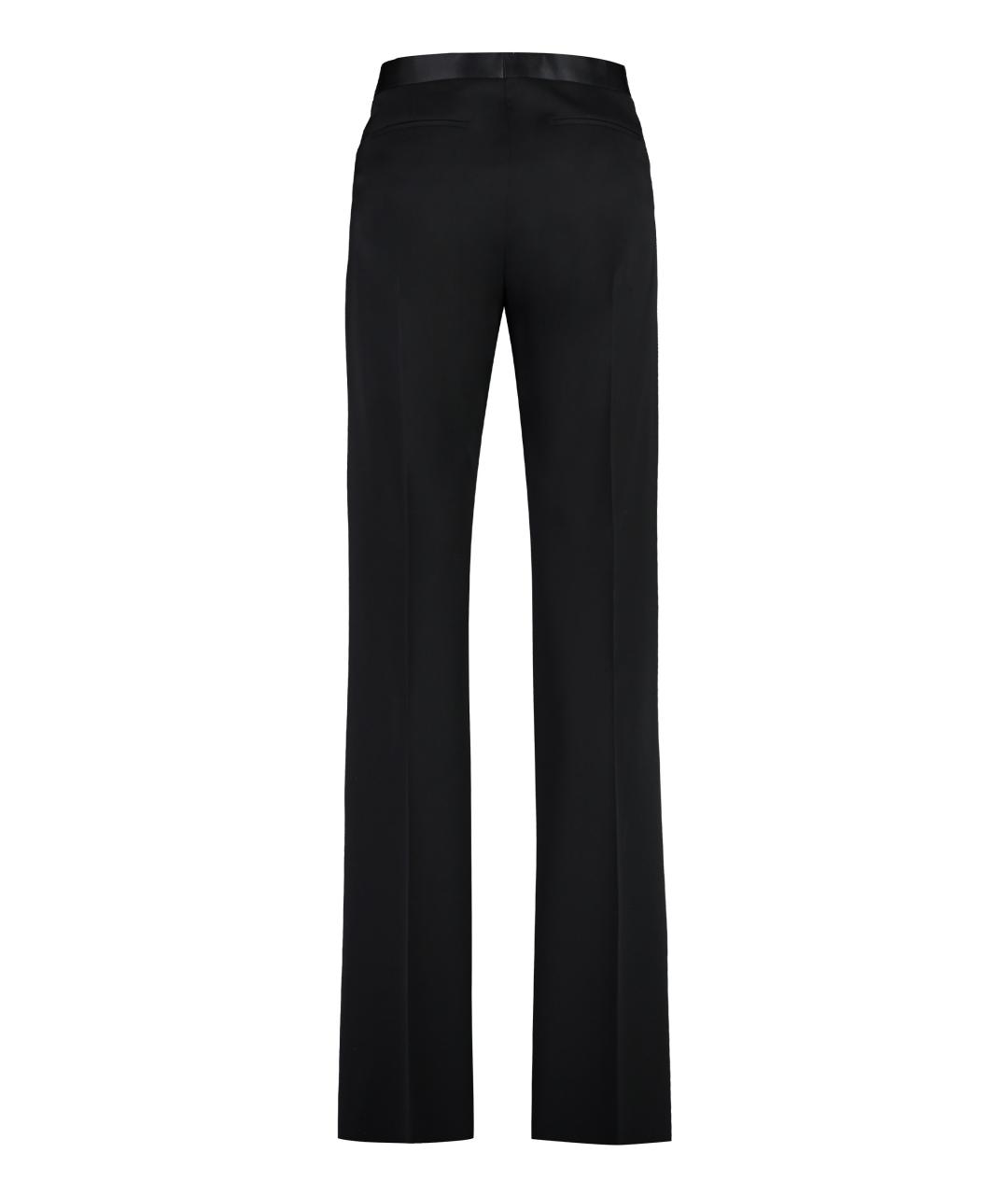 GIVENCHY Черные шерстяные классические брюки, фото 2