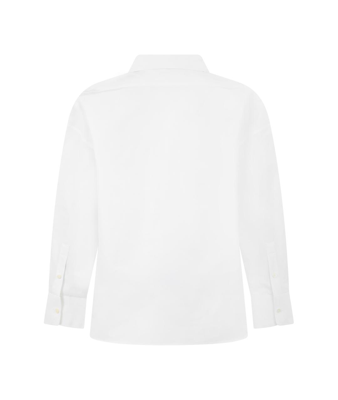 GIVENCHY Белая хлопковая рубашка, фото 2
