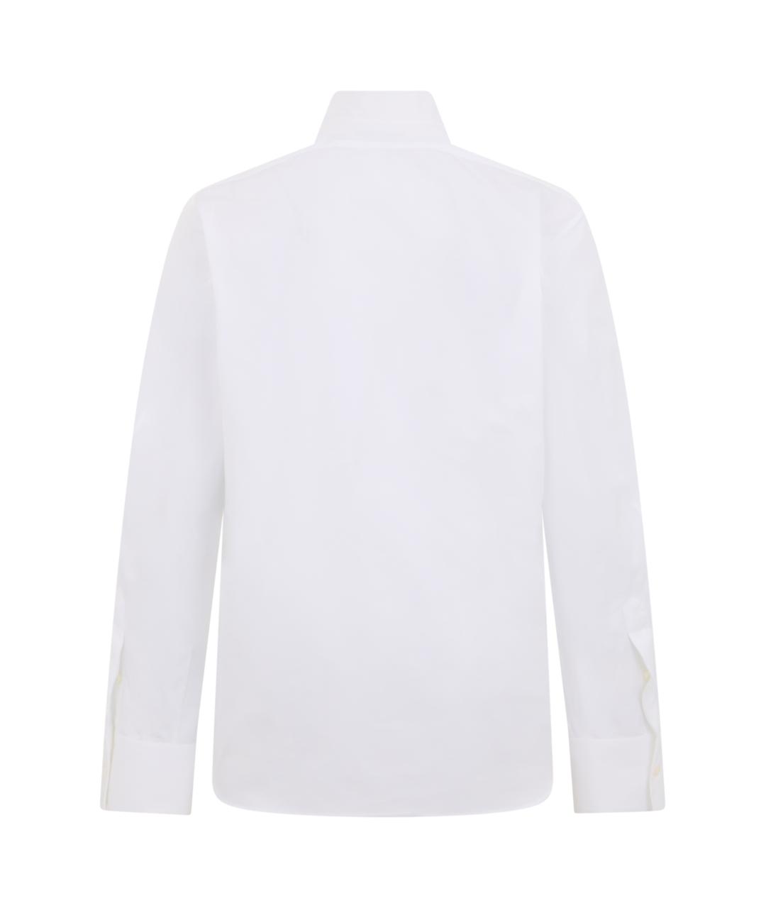 GIVENCHY Белая хлопковая рубашка, фото 2