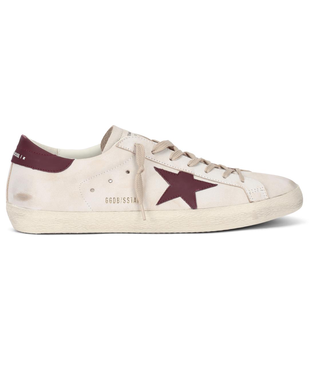 GOLDEN GOOSE Мульти кожаные низкие кроссовки / кеды, фото 2