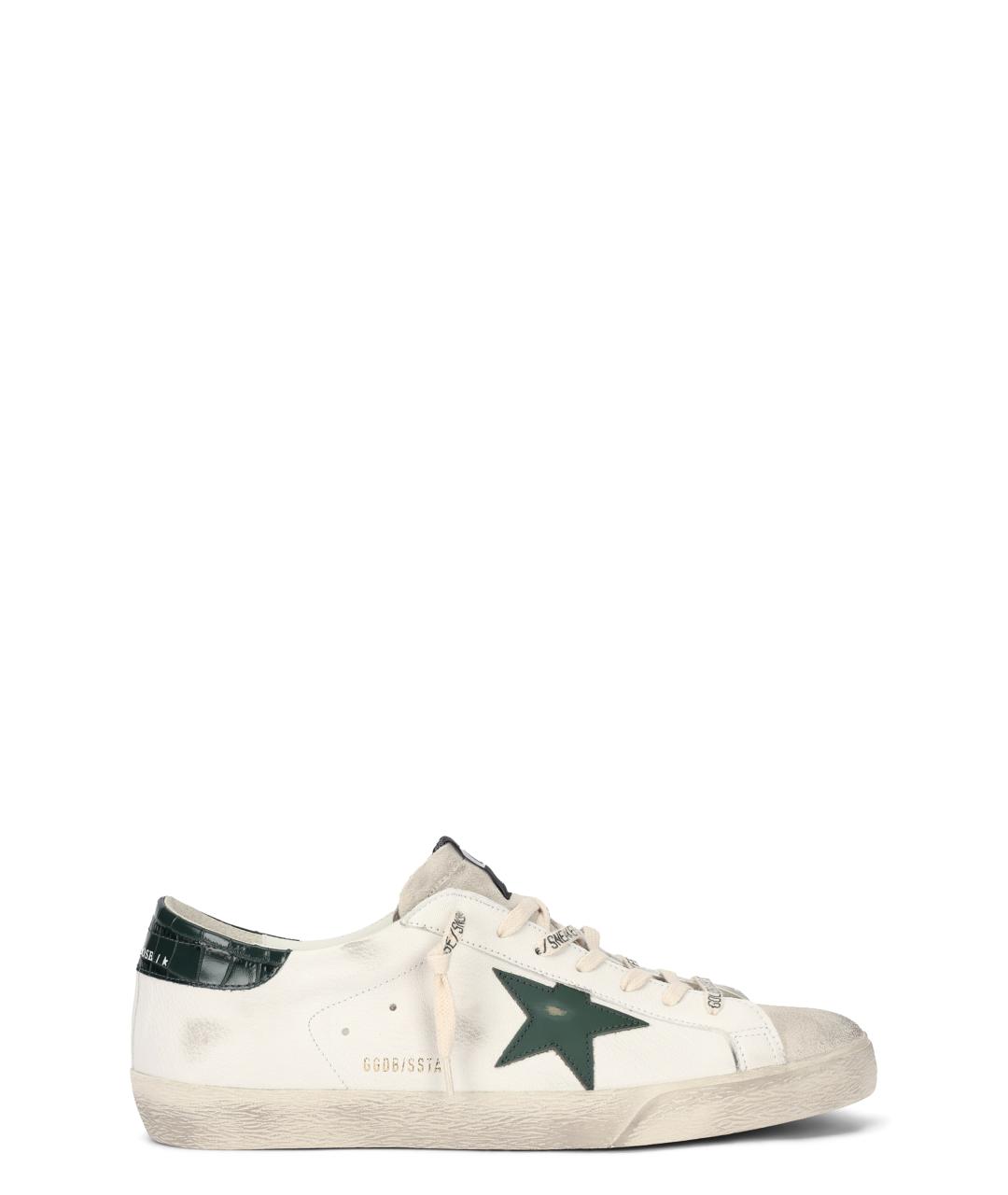 GOLDEN GOOSE Мульти кожаные низкие кроссовки / кеды, фото 1