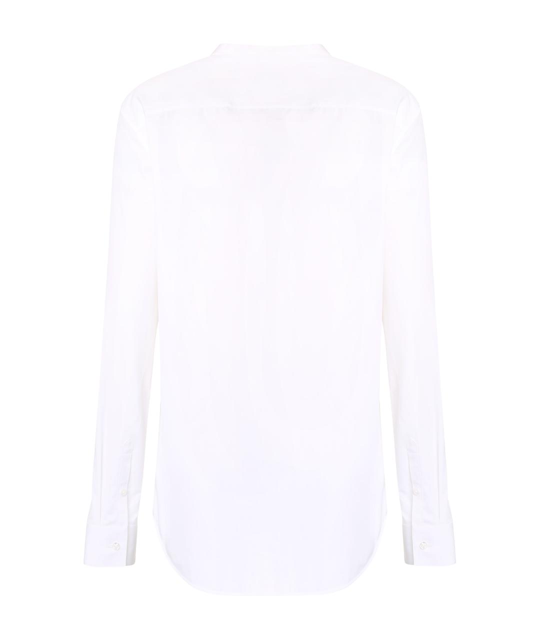 JIL SANDER Белая хлопковая рубашка, фото 2