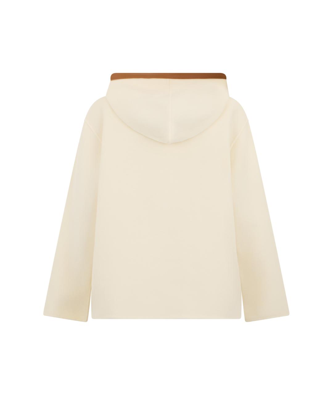 MAX MARA STUDIO Бежевая шерстяная куртка, фото 2