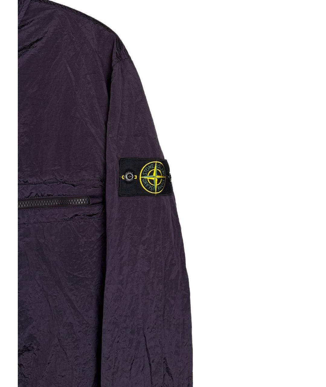 STONE ISLAND Фиолетовая нейлоновая куртка, фото 4