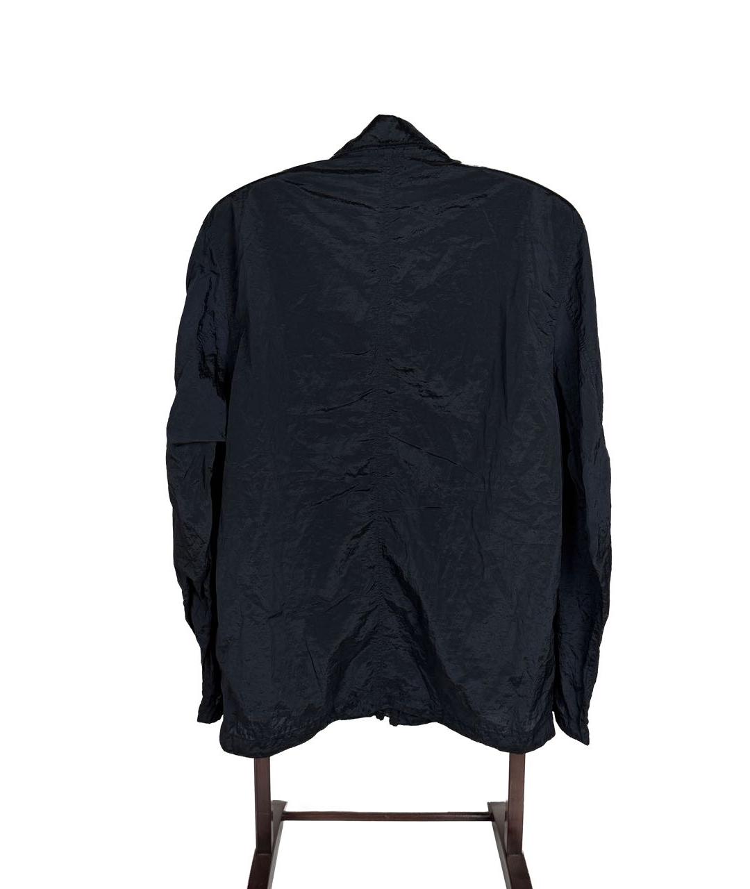 STONE ISLAND Темно-синяя нейлоновая куртка, фото 2