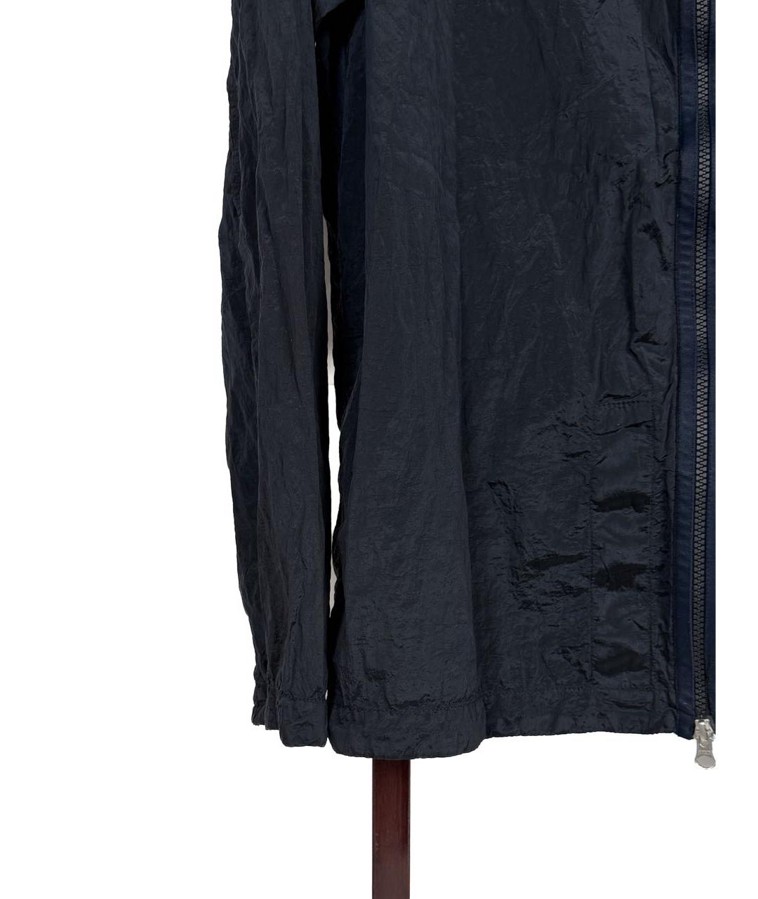 STONE ISLAND Темно-синяя нейлоновая куртка, фото 5