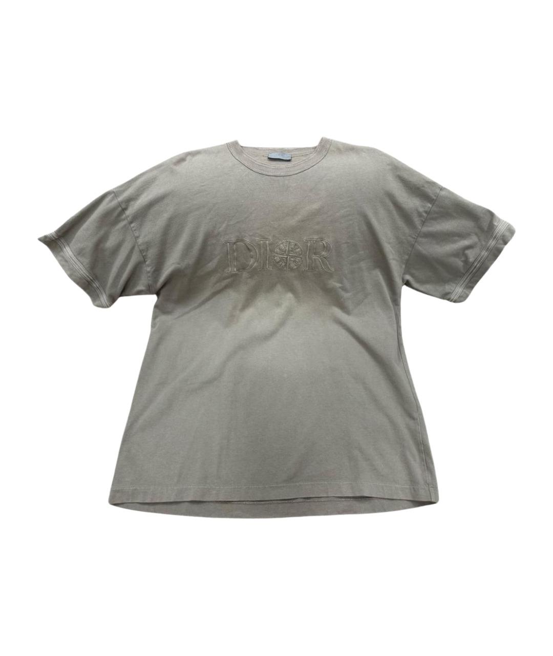 STONE ISLAND Бежевая футболка, фото 1