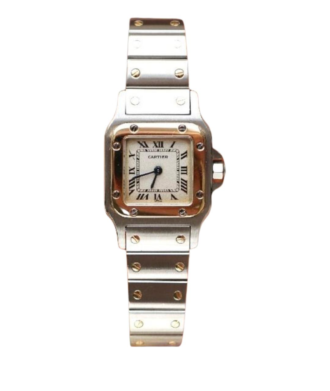 CARTIER Серебряные часы из желтого золота, фото 1