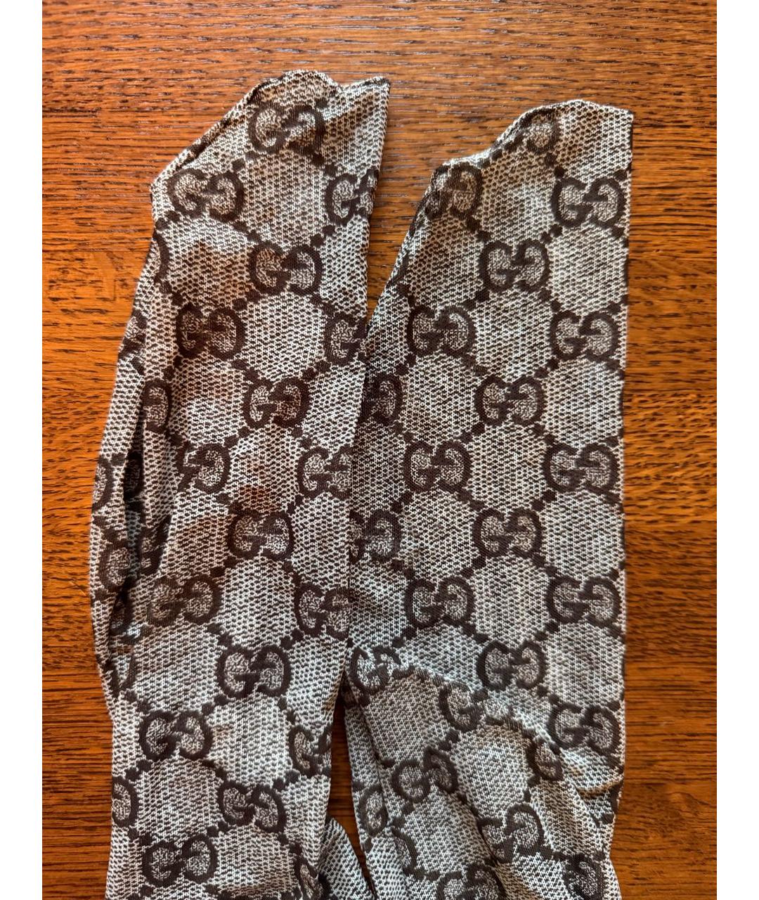 GUCCI Бежевые носки, чулки и колготы, фото 5