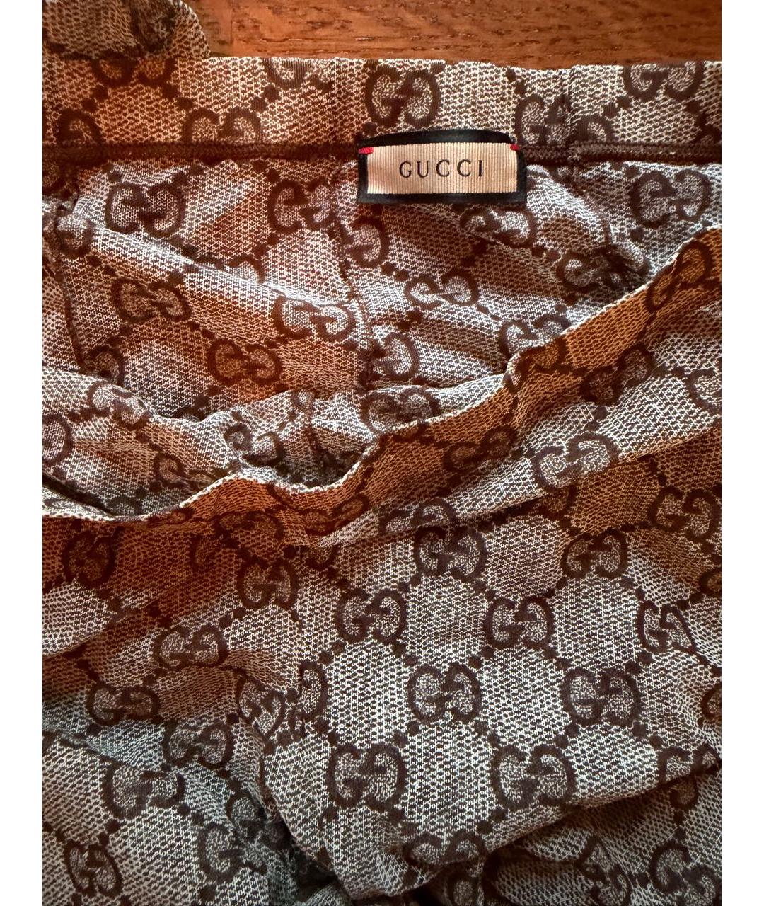 GUCCI Бежевые носки, чулки и колготы, фото 2