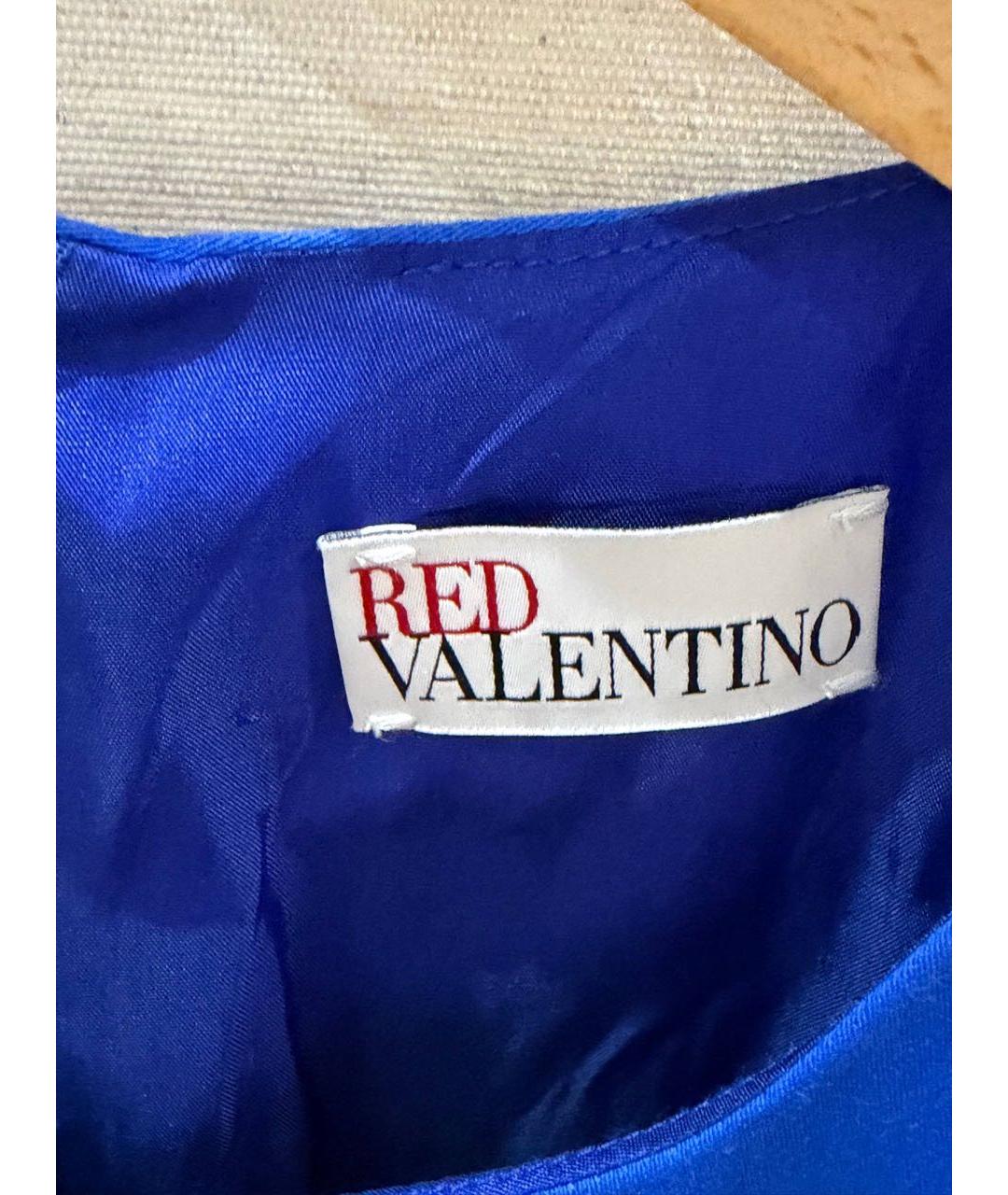 RED VALENTINO Мульти хлопковое платье, фото 3