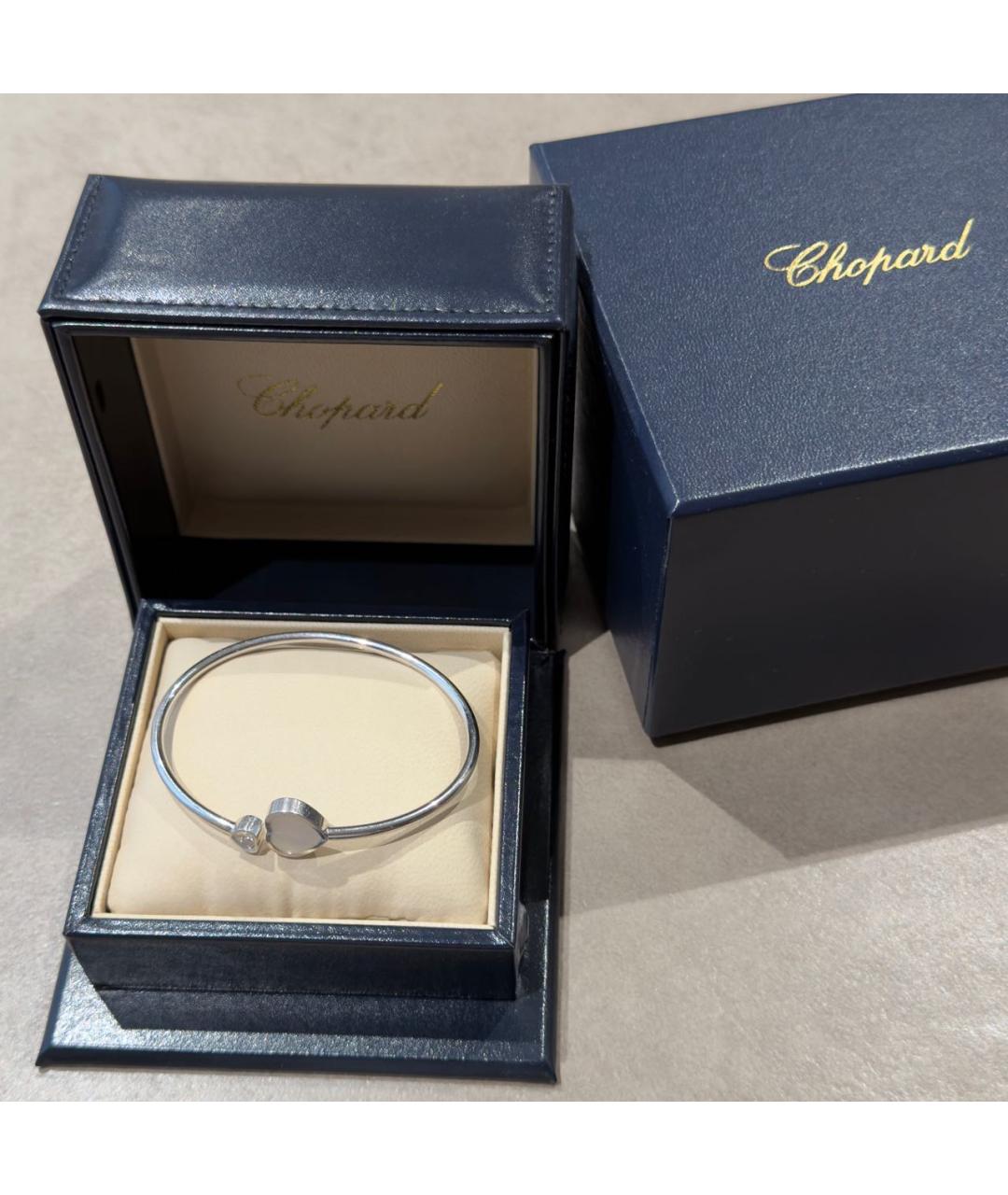 CHOPARD Черный браслет из белого золота, фото 2