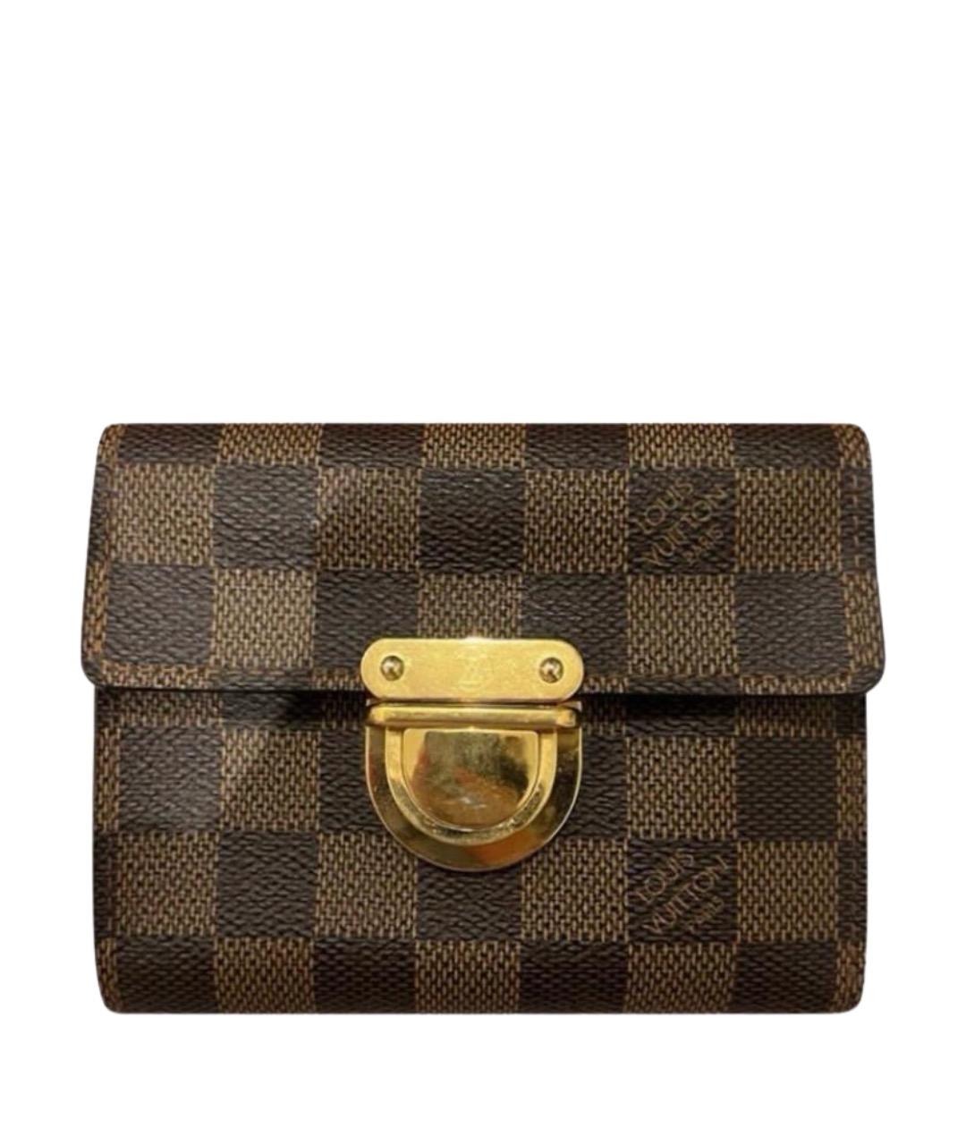 LOUIS VUITTON Коричневый кошелек, фото 1