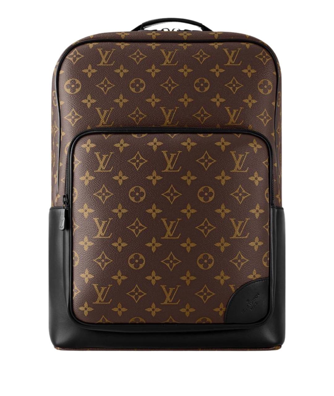 LOUIS VUITTON Коричневый канва рюкзак, фото 1