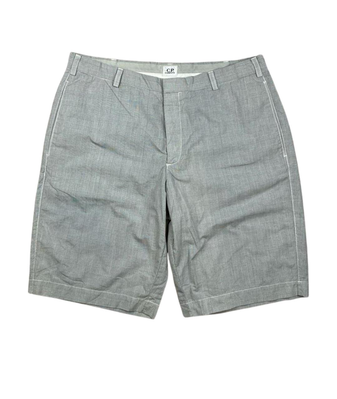 CP COMPANY Серые хлопковые шорты, фото 1