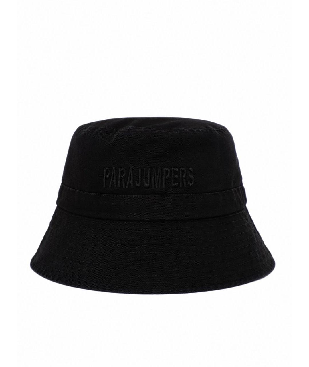 PARAJUMPERS Черная хлопковая шляпа, фото 1