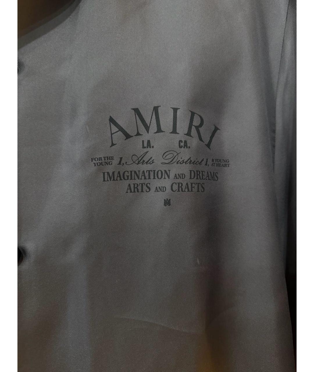AMIRI Антрацитовая кэжуал рубашка, фото 2