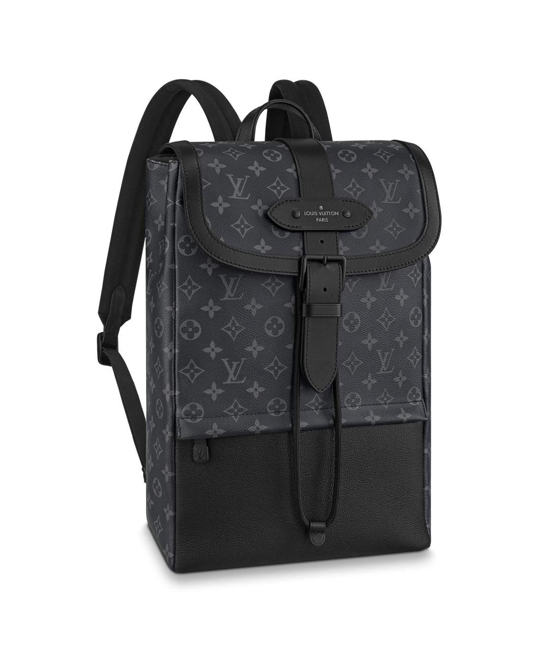 LOUIS VUITTON Черный рюкзак, фото 1
