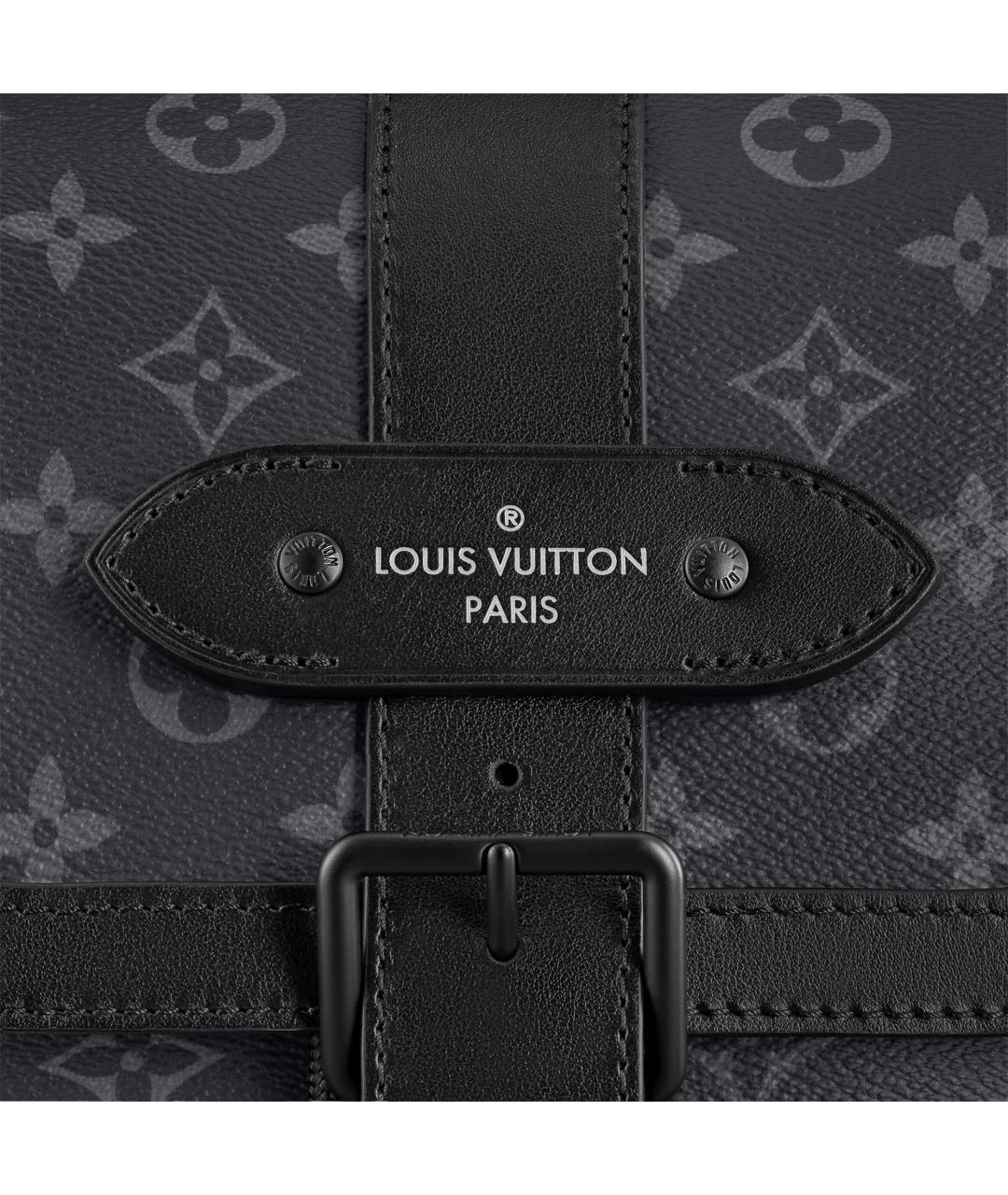 LOUIS VUITTON Черный рюкзак, фото 3