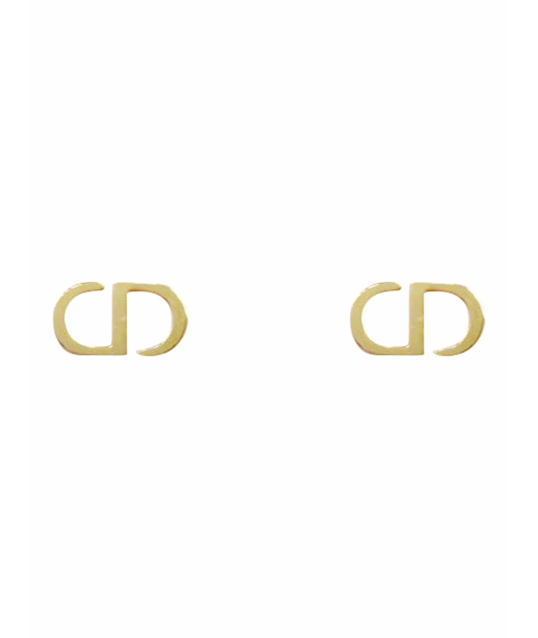 CHRISTIAN DIOR Золотые серьги, фото 1