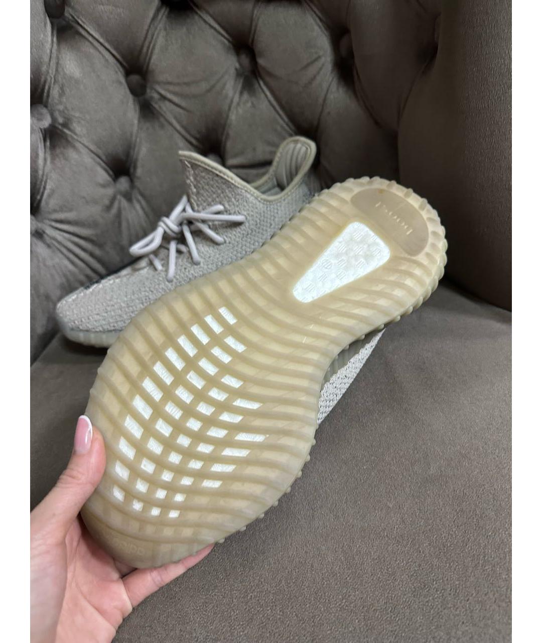 ADIDAS YEEZY Антрацитовые кроссовки, фото 4