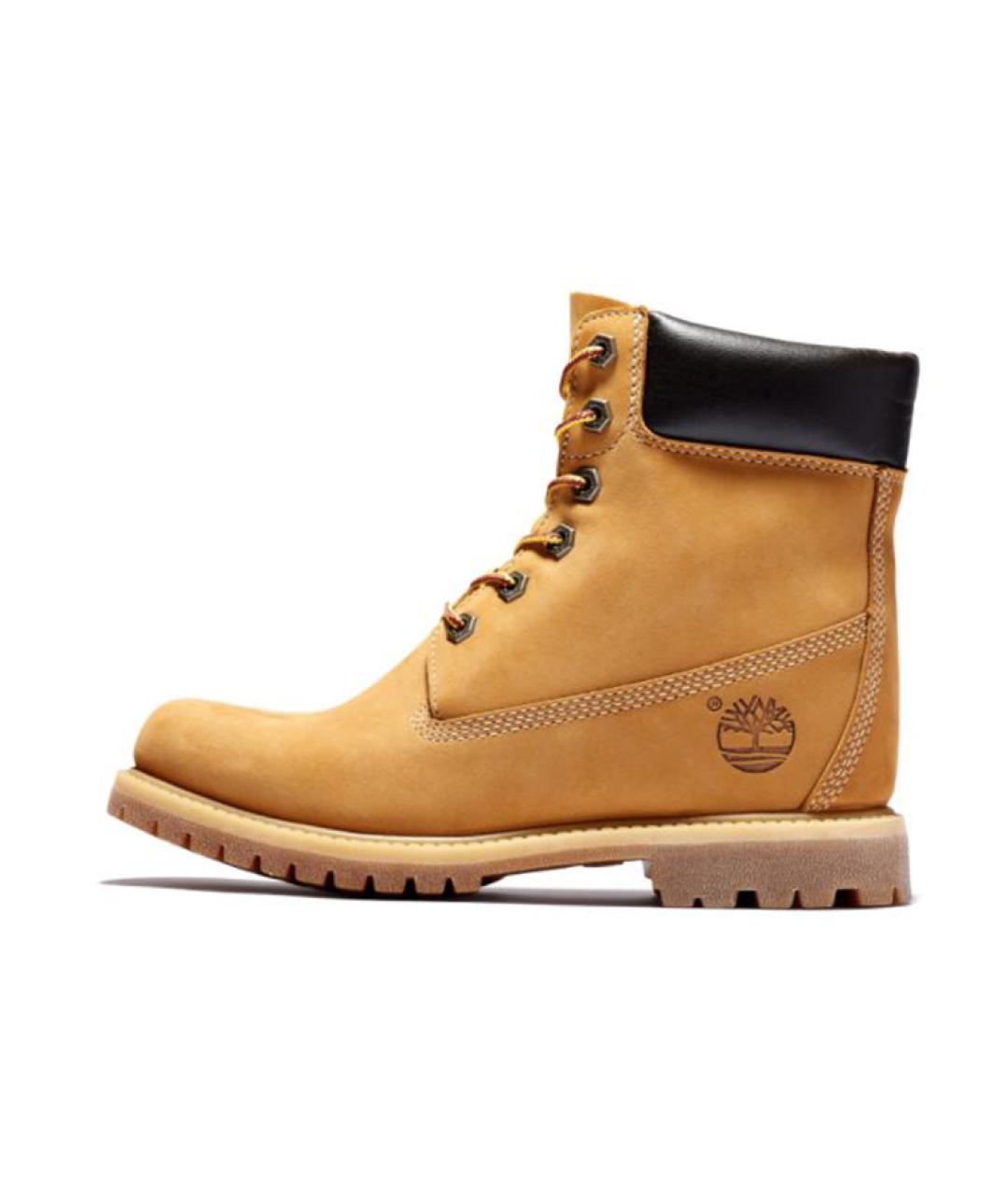 TIMBERLAND Бежевые нубуковые сапоги, фото 2
