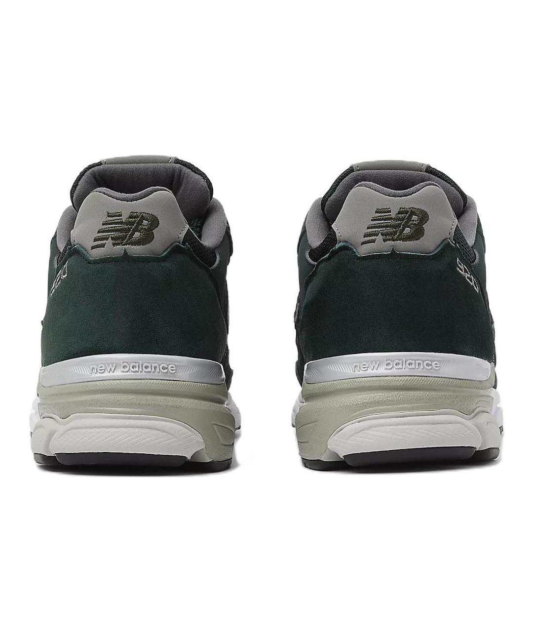 NEW BALANCE Черные кожаные низкие кроссовки / кеды, фото 5