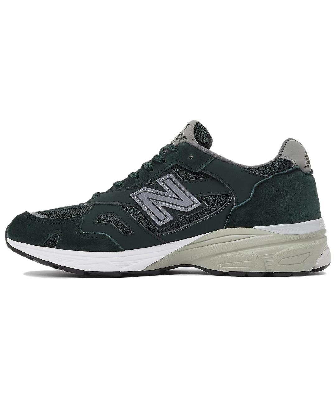 NEW BALANCE Черные кожаные низкие кроссовки / кеды, фото 2