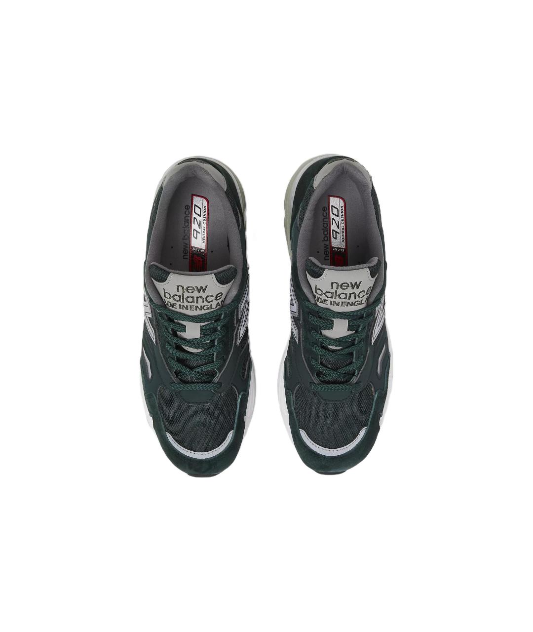 NEW BALANCE Черные кожаные низкие кроссовки / кеды, фото 4