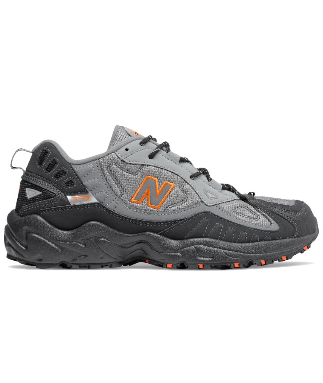 NEW BALANCE Серые низкие ботинки, фото 1
