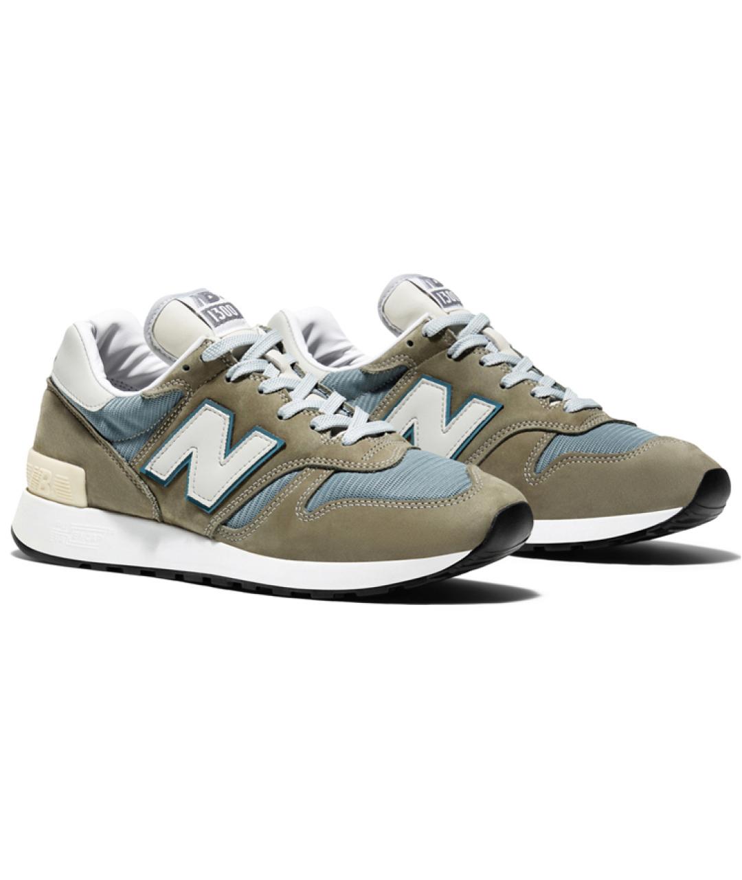 NEW BALANCE Зеленые кроссовки, фото 2