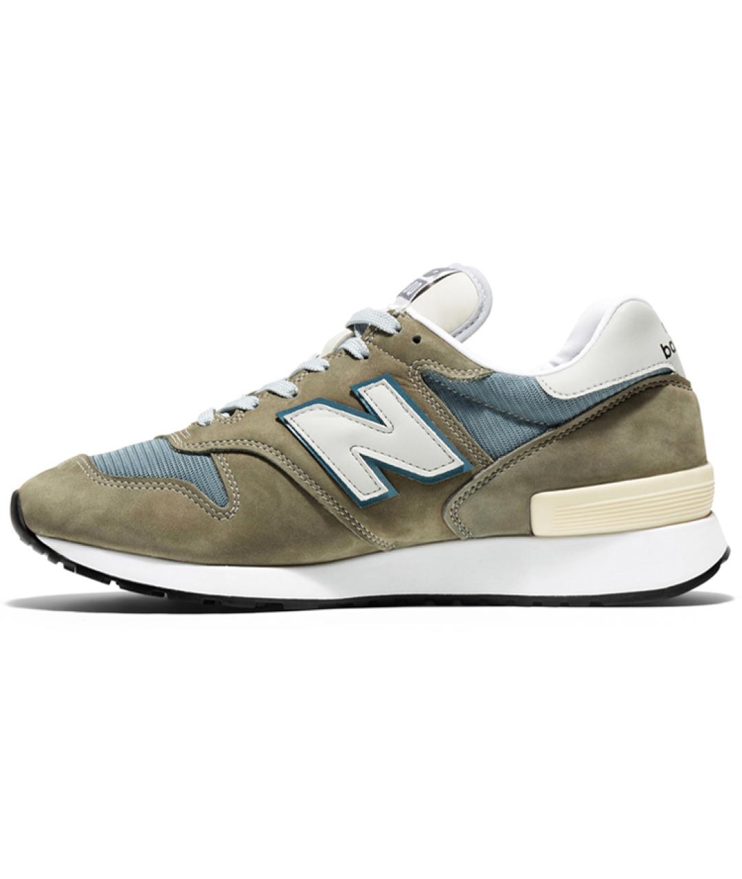 NEW BALANCE Зеленые кроссовки, фото 5