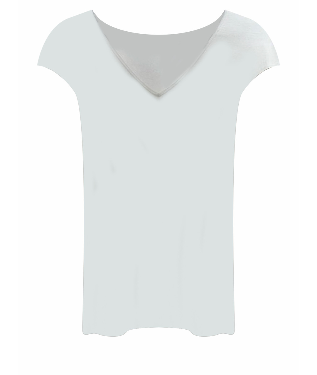 TOTEME Белая вискозная футболка, фото 1