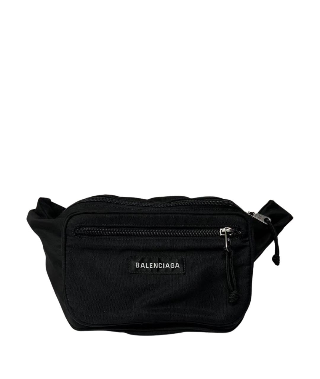 BALENCIAGA Черная барсетка, фото 1