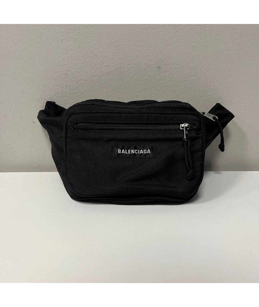 BALENCIAGA Черная барсетка, фото 7
