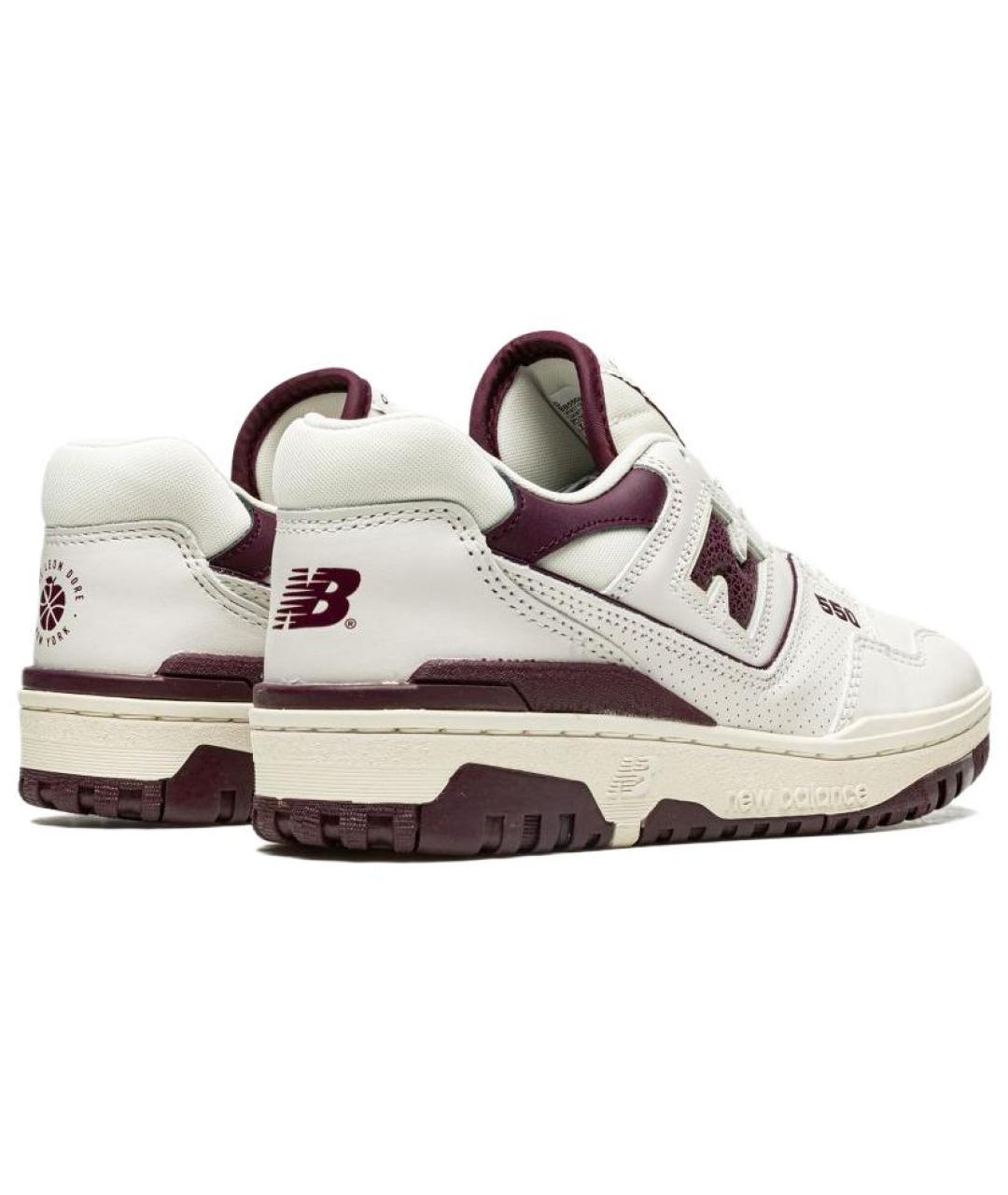 NEW BALANCE Белые кожаные кроссовки, фото 4