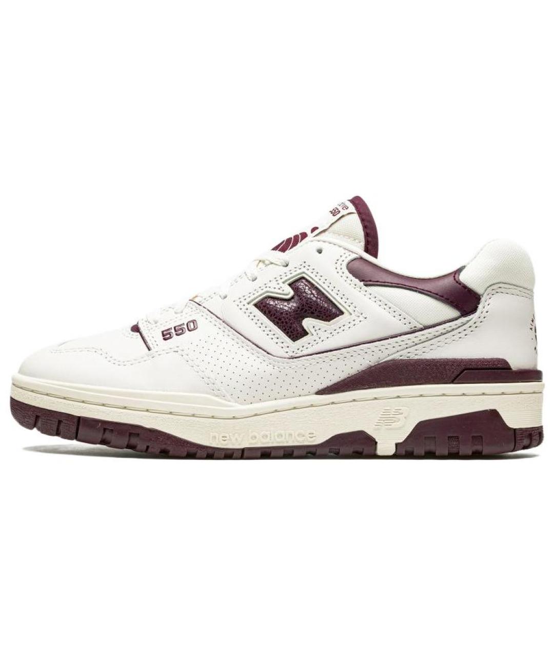NEW BALANCE Белые кожаные кроссовки, фото 5