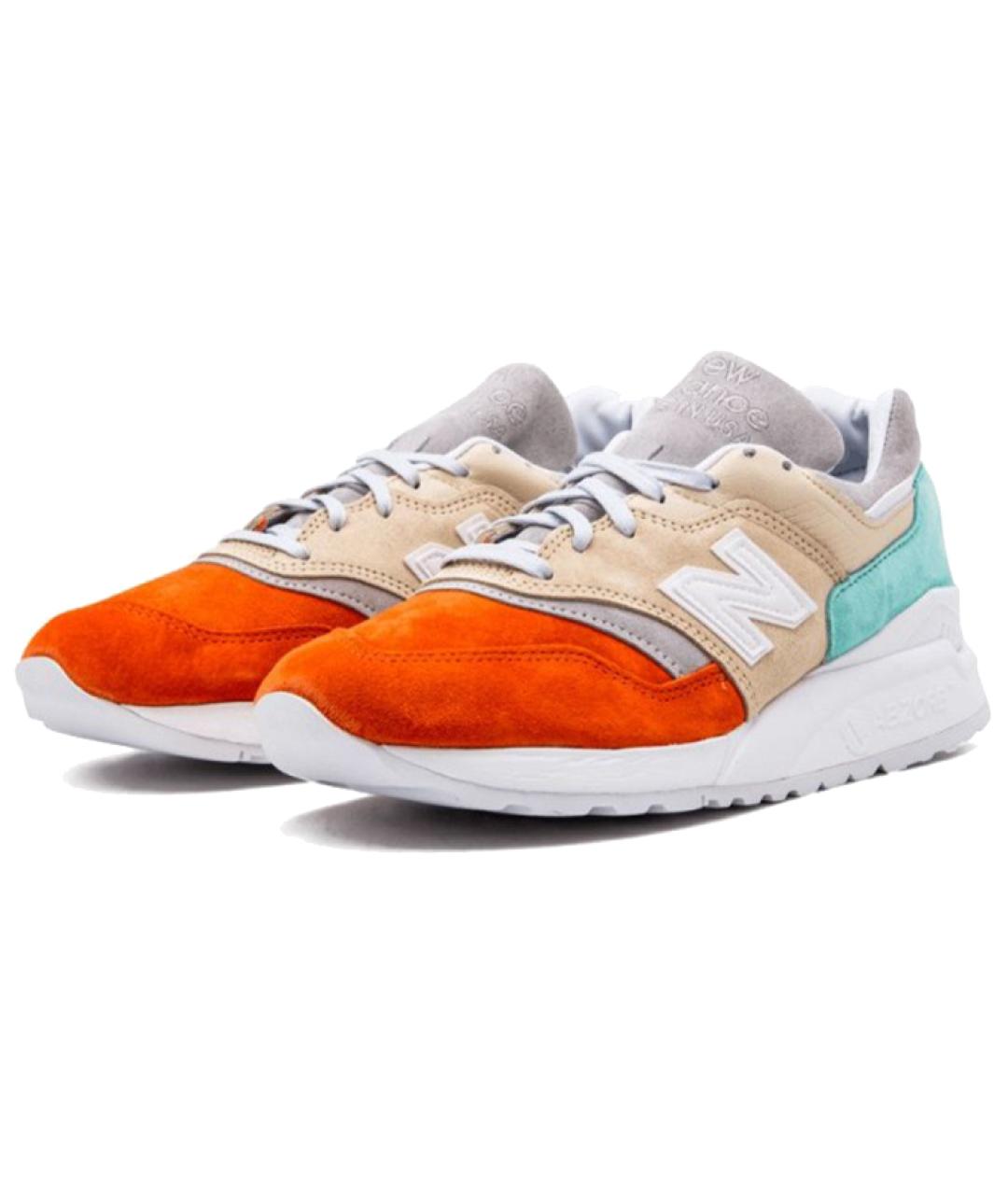 NEW BALANCE Мульти кожаные кроссовки, фото 2