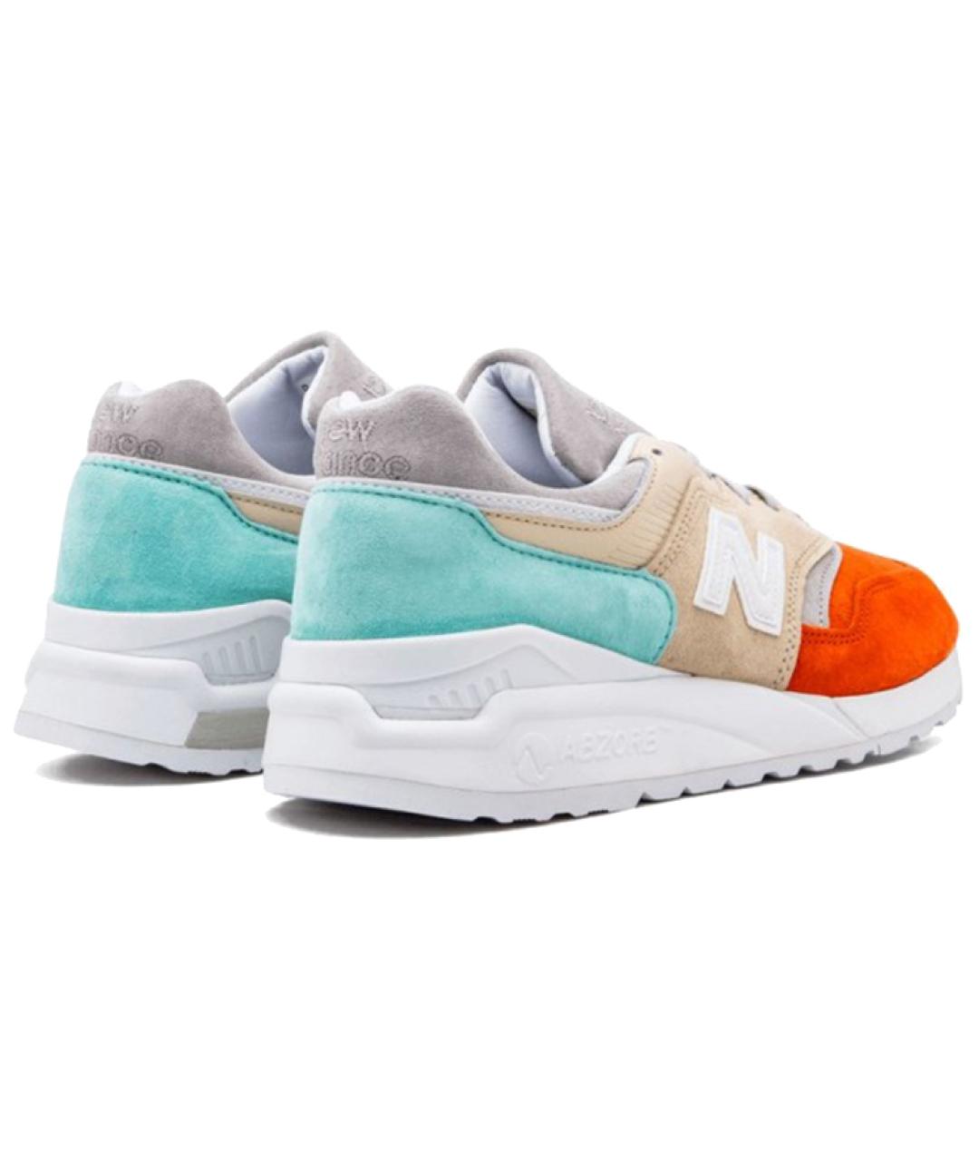 NEW BALANCE Мульти кожаные кроссовки, фото 3