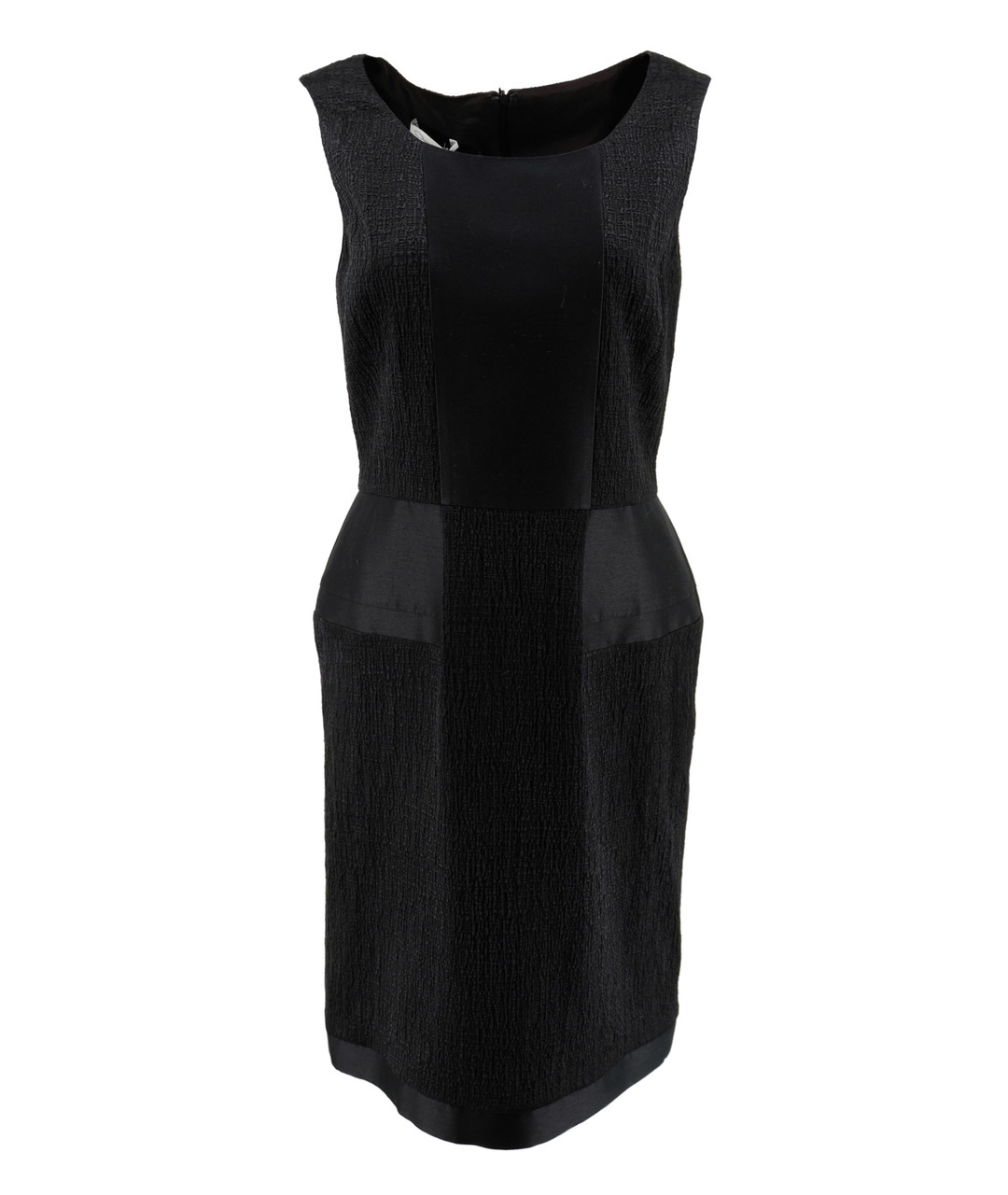 OSCAR DE LA RENTA Черное хлопковое повседневное платье, фото 1