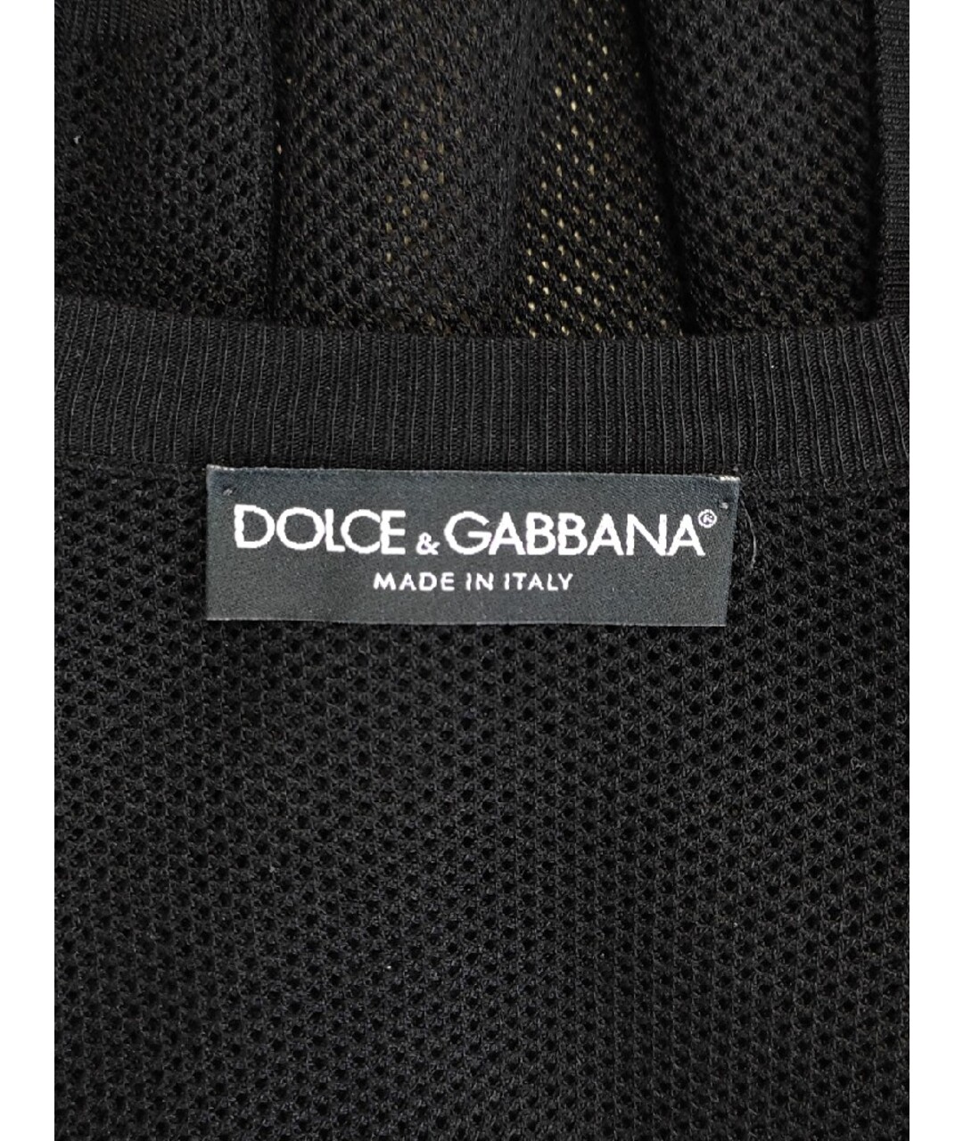 DOLCE&GABBANA Черный шелковый кардиган, фото 4