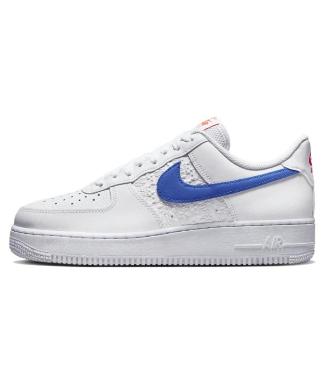 NIKE Белые кожаные кроссовки, фото 2