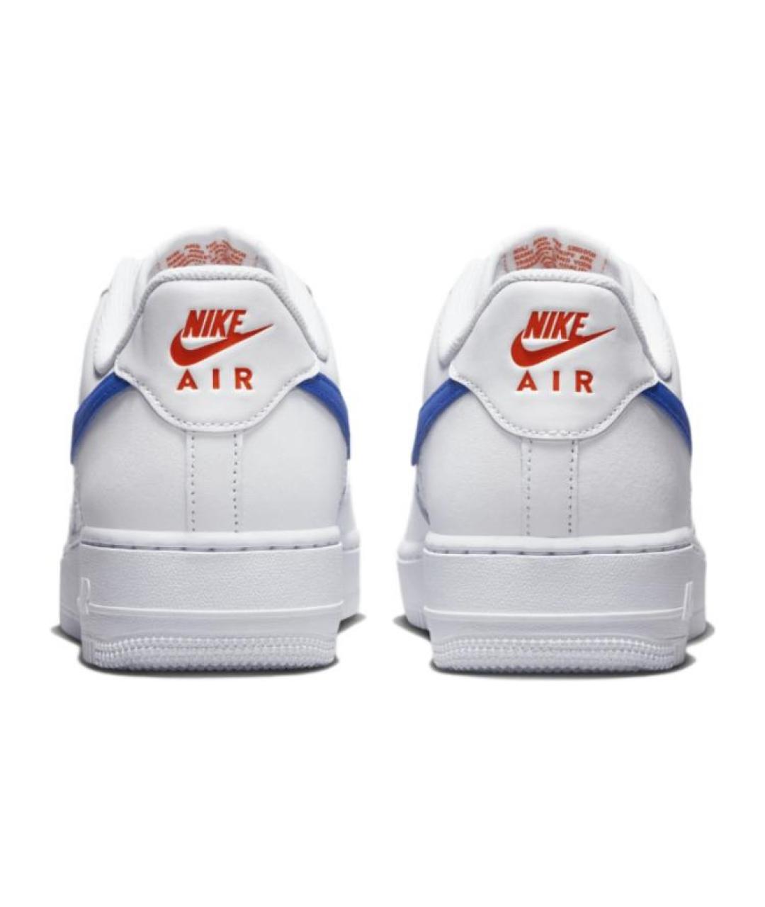 NIKE Белые кожаные кроссовки, фото 5