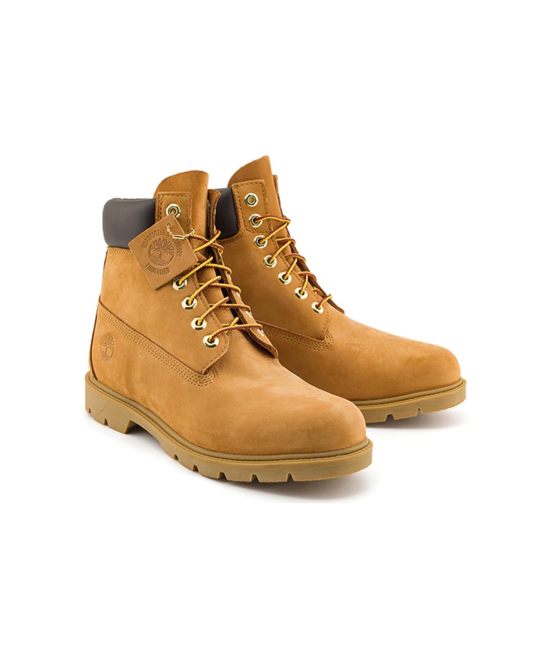 TIMBERLAND Бежевые нубуковые высокие ботинки, фото 4