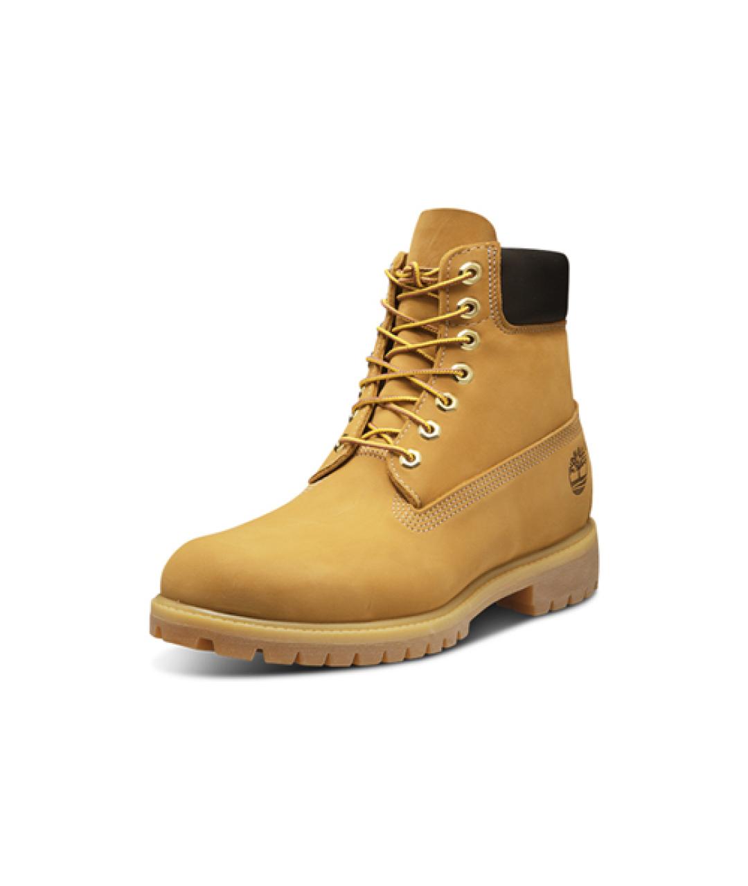 TIMBERLAND Коричневые нубуковые высокие ботинки, фото 4