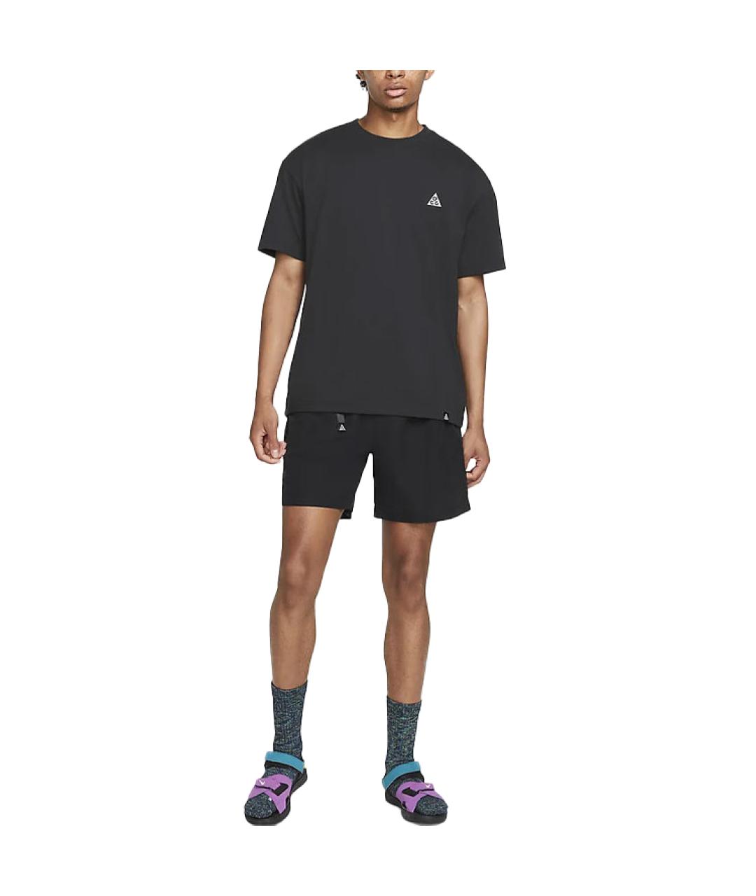 NIKE Черная футболка, фото 3