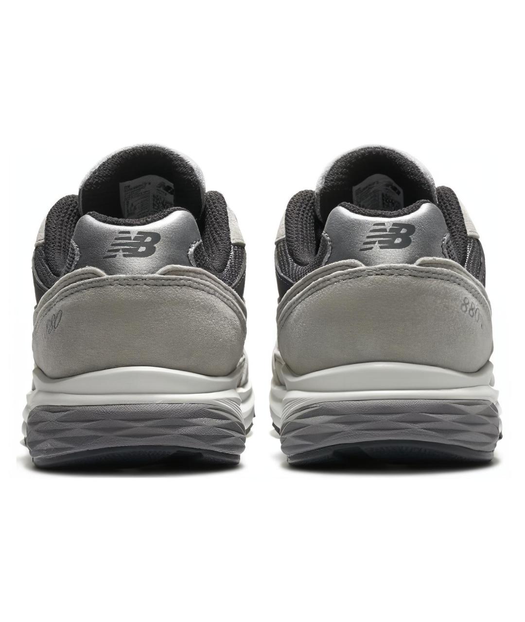 NEW BALANCE Серые низкие кроссовки / кеды, фото 4
