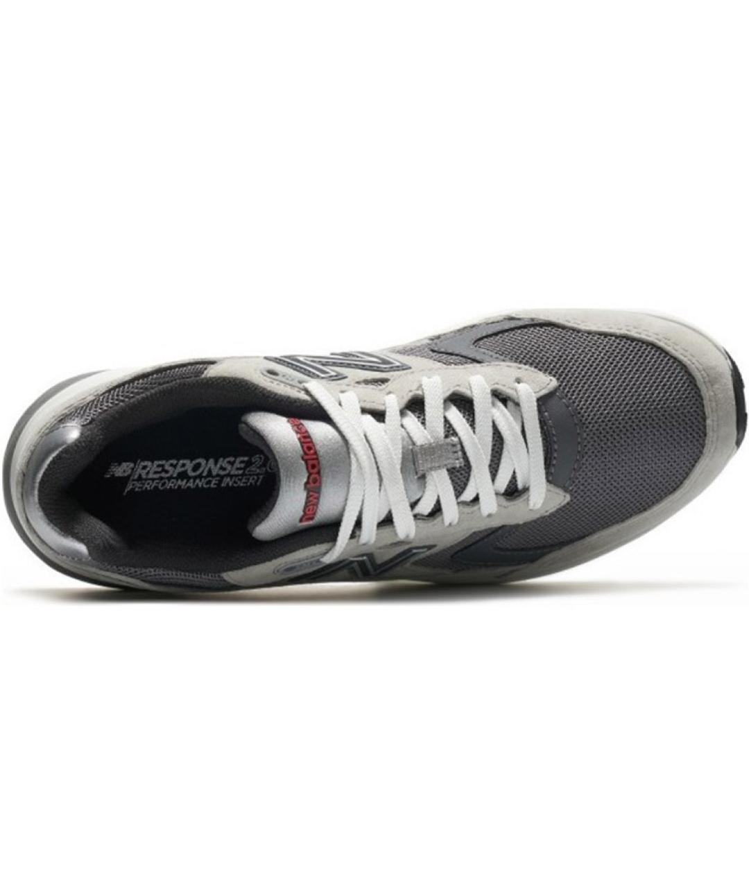NEW BALANCE Серые низкие кроссовки / кеды, фото 3
