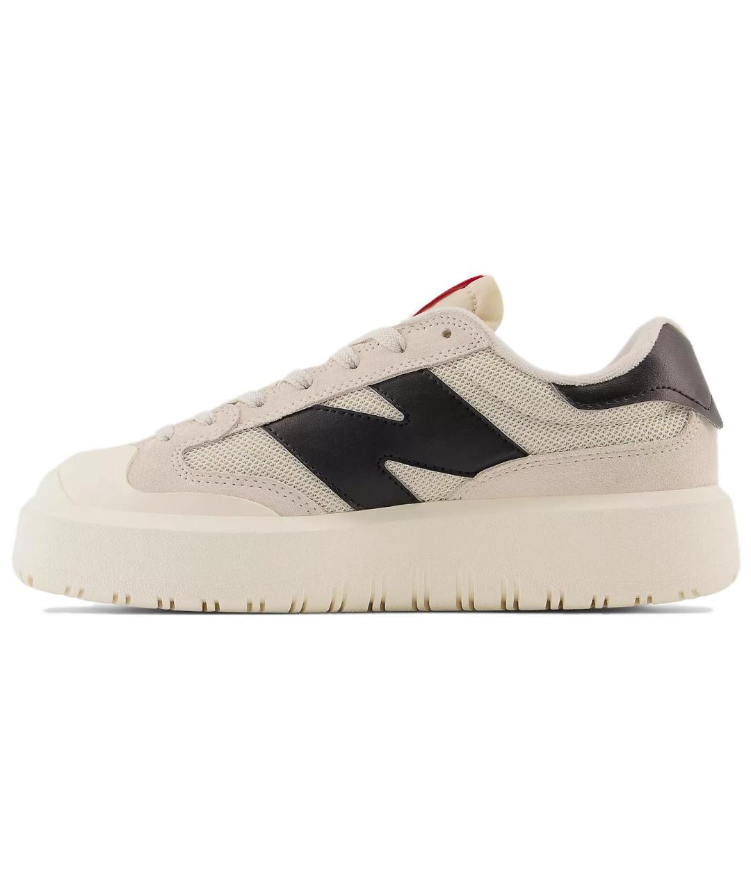 NEW BALANCE Бежевые кожаные кроссовки, фото 2