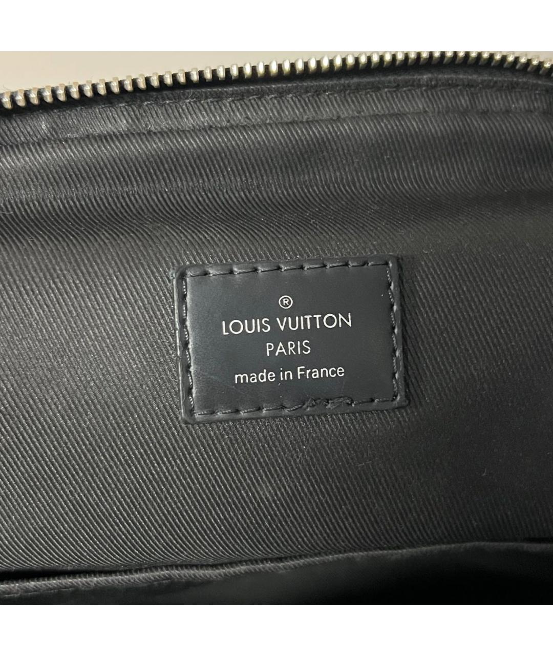 LOUIS VUITTON Черная канва сумка на плечо, фото 5